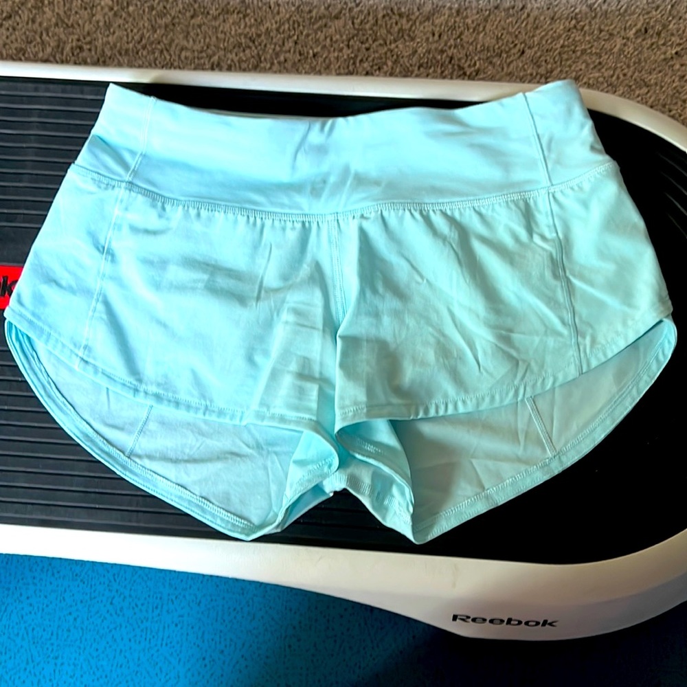 Lt Blue Lululemon Shorts